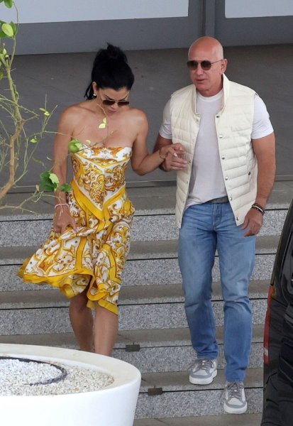 Lauren Sanchez i Jeff Bezos
