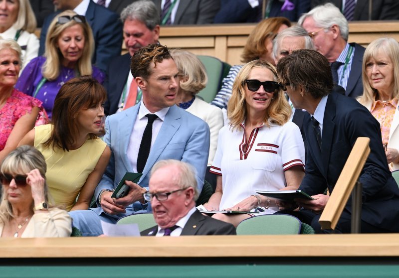 Benedict Cumberbatch i Sophie Hunter, Julia Roberts i Daniel Moder