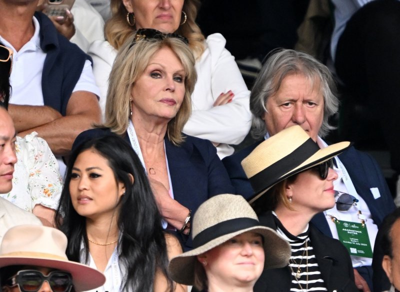 Joanna Lumley i Stephen Barlow