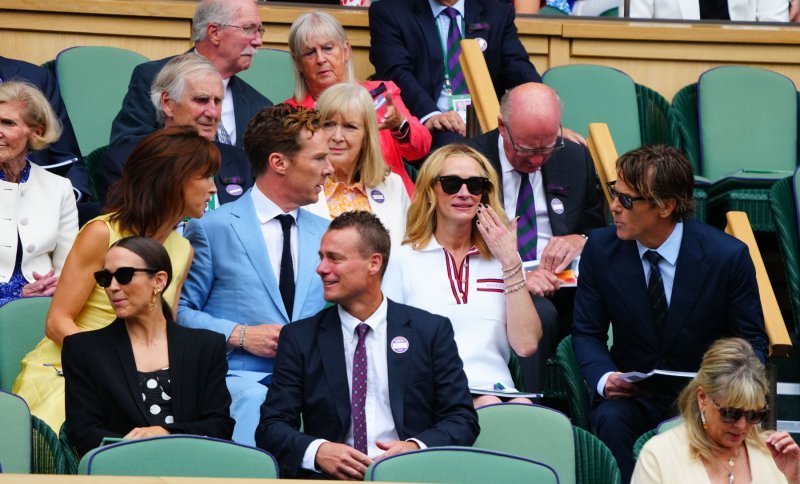 Benedict Cumberbatch i Sophie Hunter, Julia Roberts i Daniel Moder