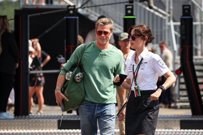 Brad Pitt na VN Mađarske