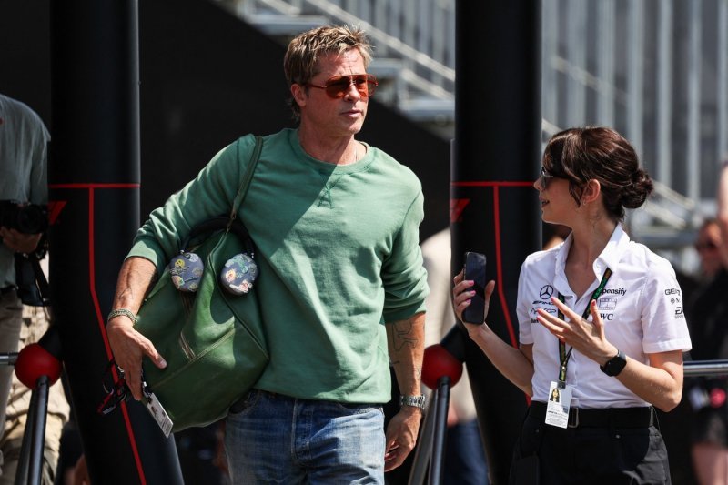 Brad Pitt na VN Mađarske