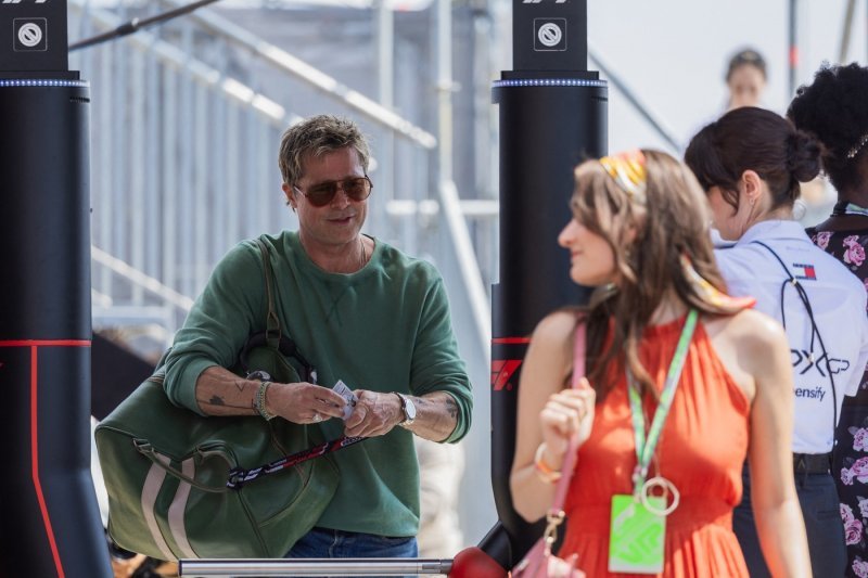 Brad Pitt na VN Mađarske