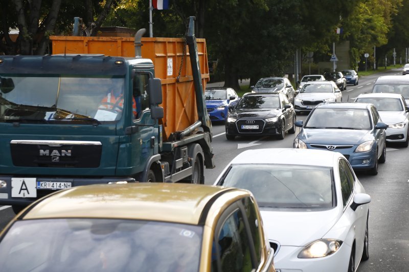 Prometni kolaps u Zagrebu
