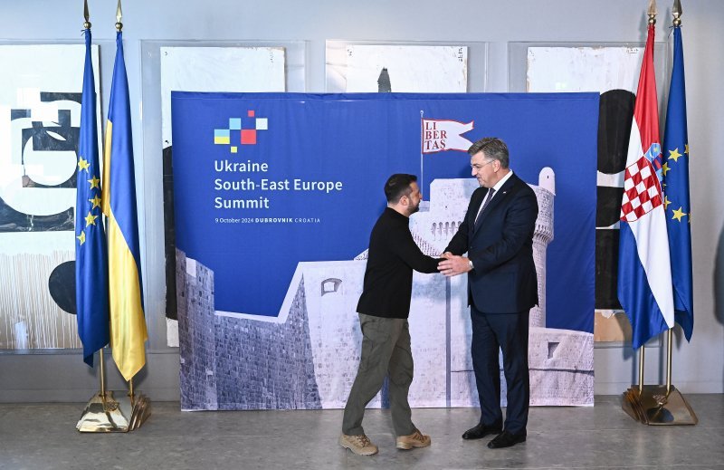 Andrej Plenković dočekao Volodimira Zelenskog