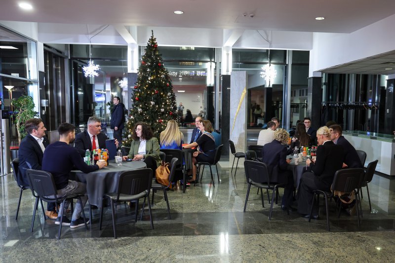 Dolazak predsjedničkih kandidata na sučeljavanje