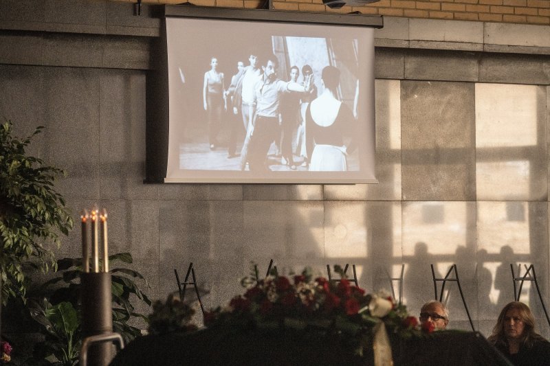 Ispraćaj koreografa Milka Šparembleka na Krematoriju