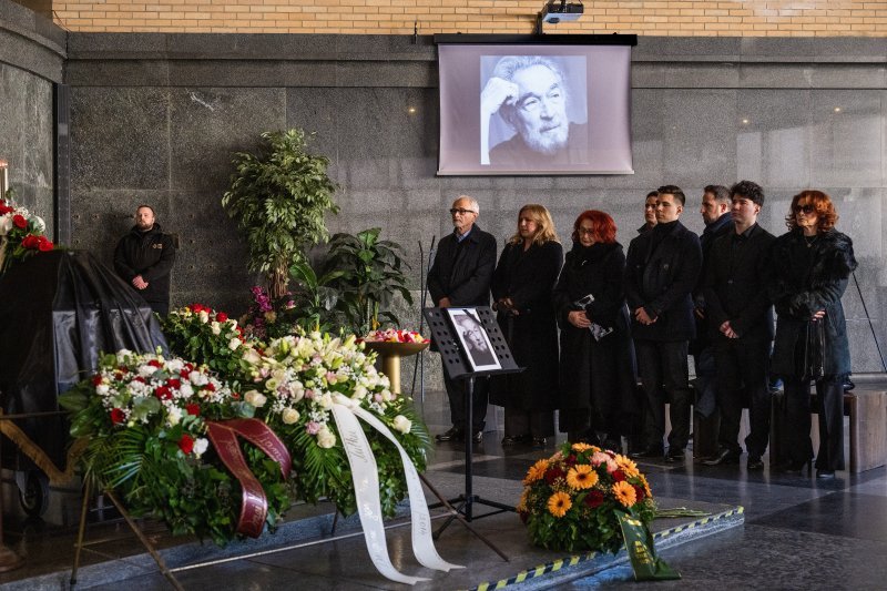 Ispraćaj koreografa Milka Šparembleka na Krematoriju