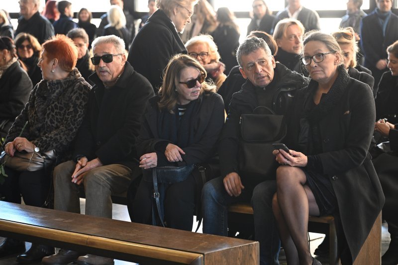 Ispraćaj koreografa Milka Šparembleka na Krematoriju