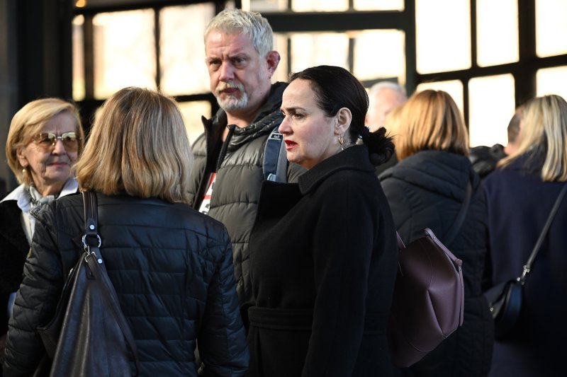 Ispraćaj koreografa Milka Šparembleka na Krematoriju