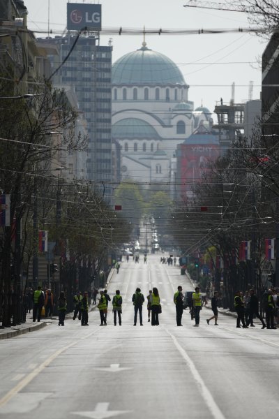 Atmosfera u Beogradu uoči prosvjeda