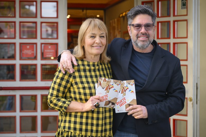 Sanja Pilić i Ronald Braus