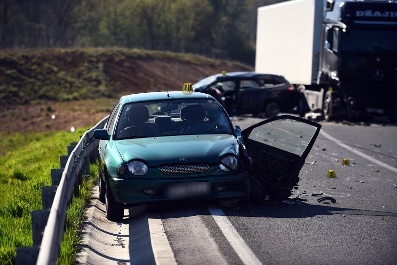 Teška prometna nesreća na državnoj cesti D1