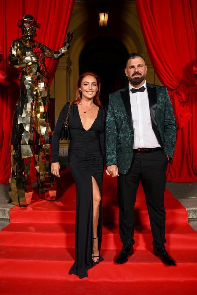 Kristijan Iličić sa suprugom Andreom