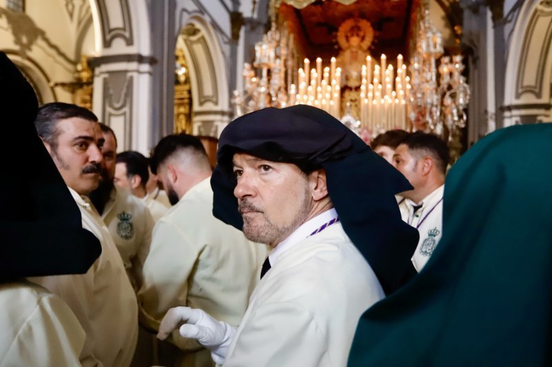 Antonio Banderas na procesciji u Malagi