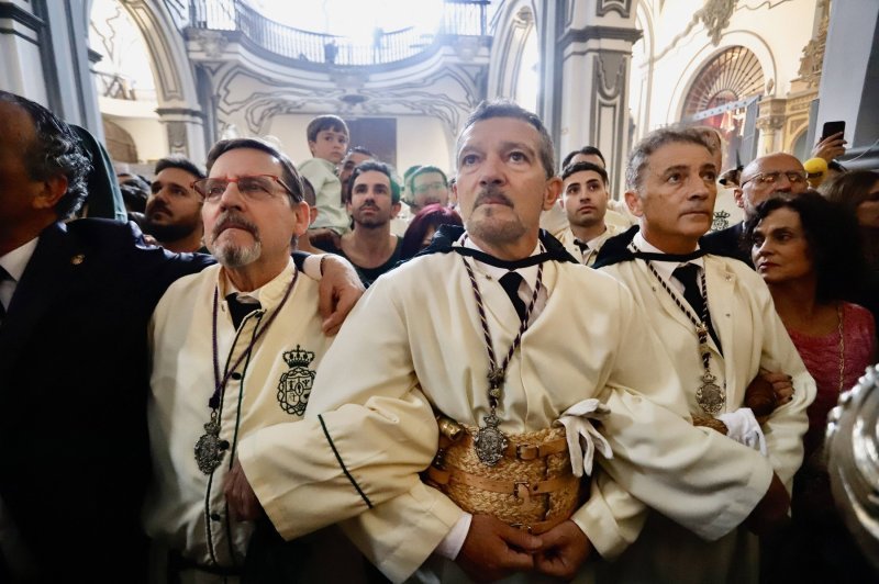 Antonio Banderas na procesciji u Malagi