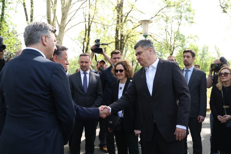 Susret Zorana Milanovića i Andreja Plenkovića