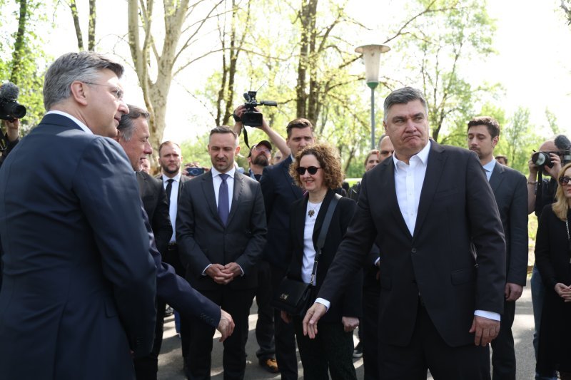 Susret Zorana Milanovića i Andreja Plenkovića