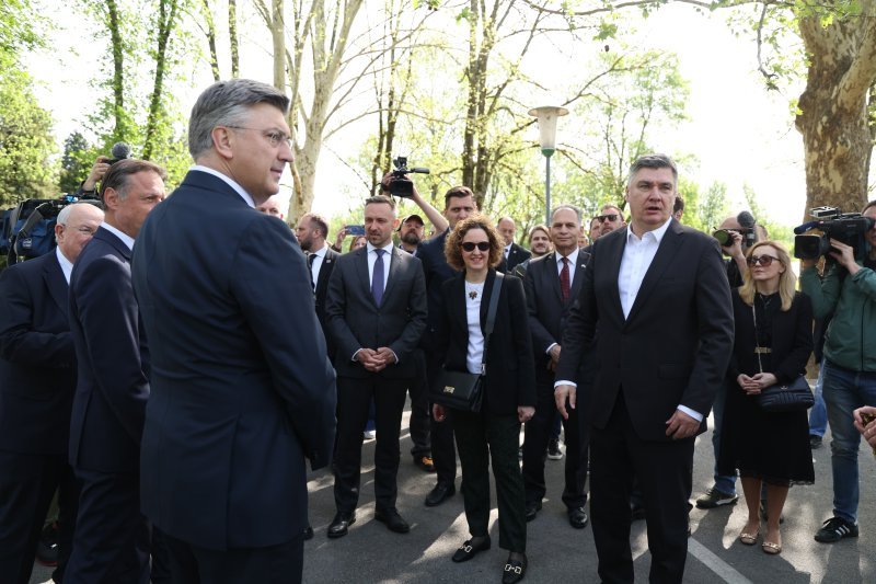 Susret Zorana Milanovića i Andreja Plenkovića