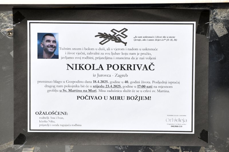 Pokopan bivši hrvatski nogometni reprezentativac Nikola Pokrivač