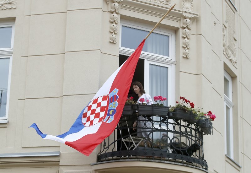 Zastave na pola koplja u Zagrebu