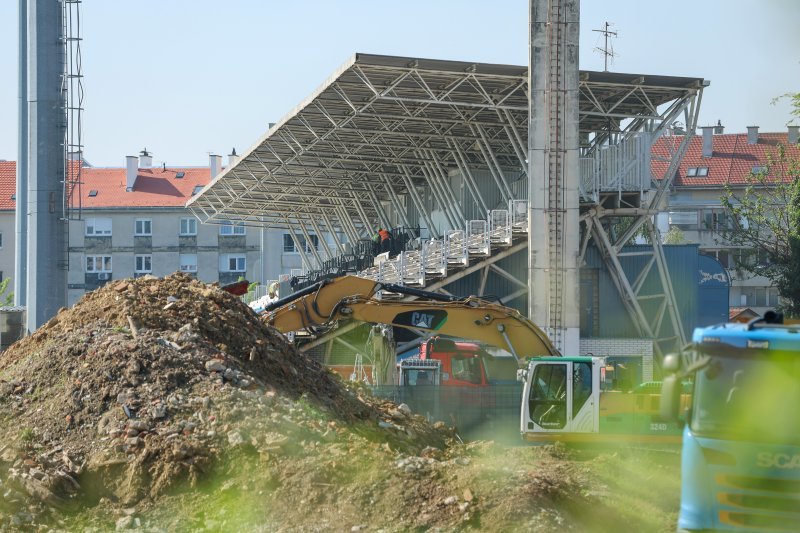 Počela rekonstrukcija stadiona u Kranjčevićevoj