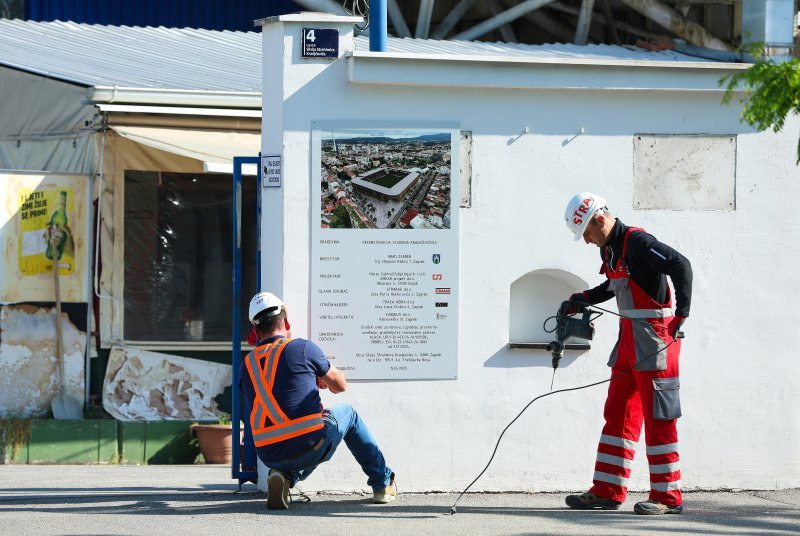 Počela rekonstrukcija stadiona u Kranjčevićevoj