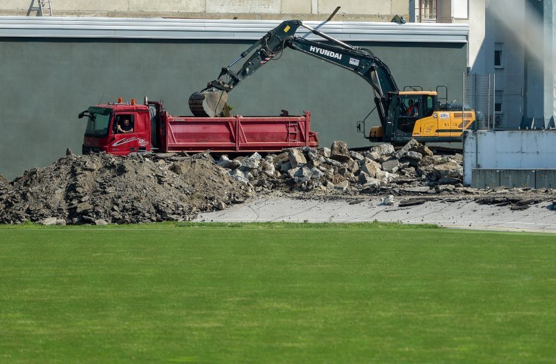 Počela rekonstrukcija stadiona u Kranjčevićevoj