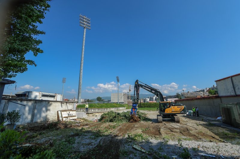 Počela rekonstrukcija stadiona u Kranjčevićevoj