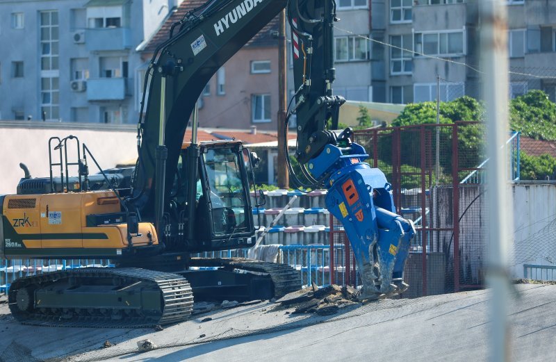 Počela rekonstrukcija stadiona u Kranjčevićevoj
