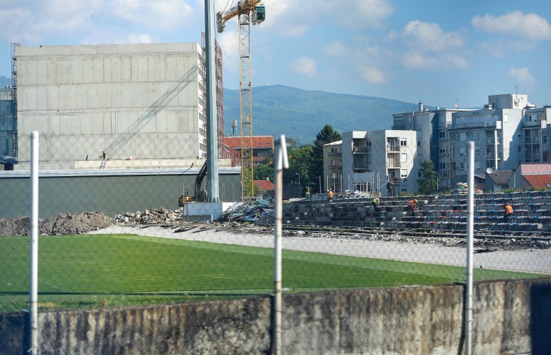 Počela rekonstrukcija stadiona u Kranjčevićevoj