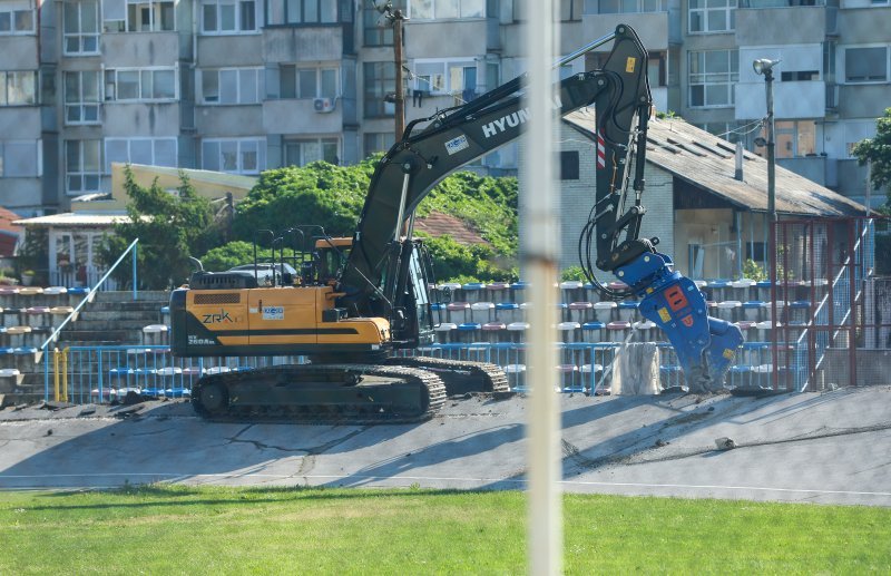 Počela rekonstrukcija stadiona u Kranjčevićevoj