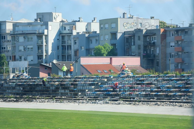 Počela rekonstrukcija stadiona u Kranjčevićevoj