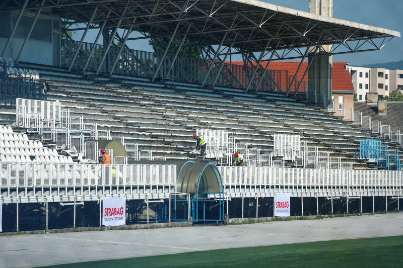 Počela rekonstrukcija stadiona u Kranjčevićevoj