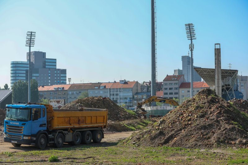 Počela rekonstrukcija stadiona u Kranjčevićevoj
