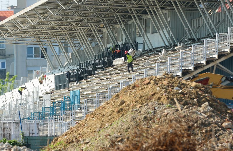 Počela rekonstrukcija stadiona u Kranjčevićevoj