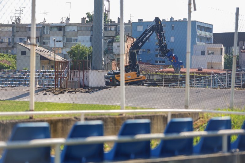 Počela rekonstrukcija stadiona u Kranjčevićevoj