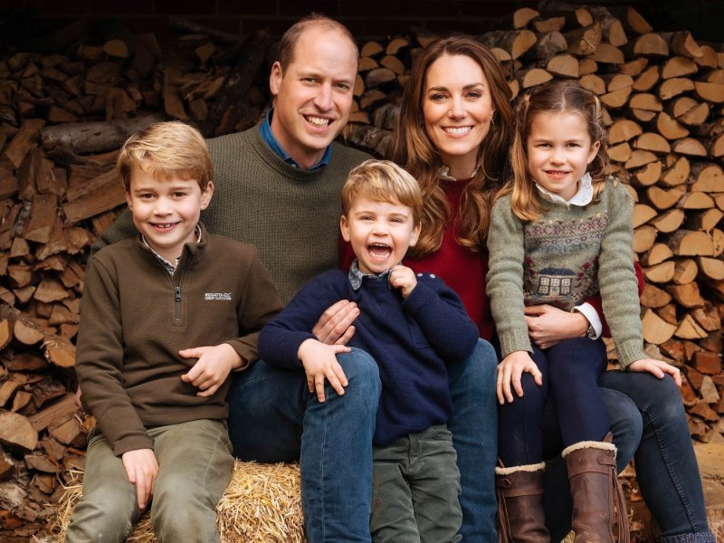 Princeza Charlotte s obitelji, 2020.
