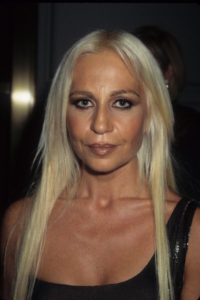 Donatella Versace, 1996.