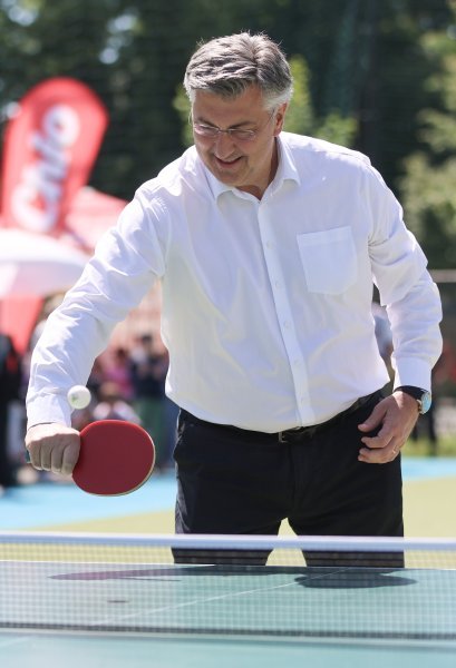 Andrej Plenković na Deflimpijskom danu