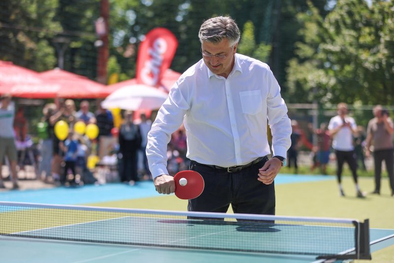 Andrej Plenković na Deflimpijskom danu