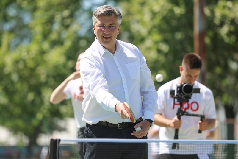 Andrej Plenković na Deflimpijskom danu
