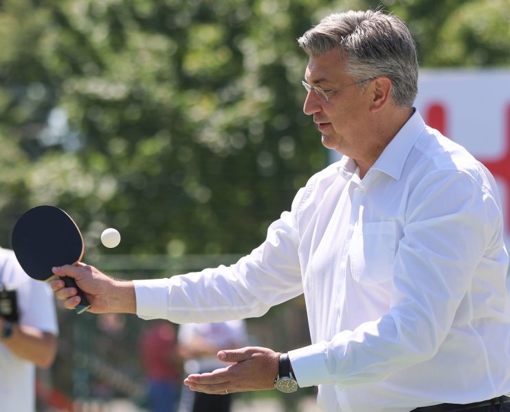 Andrej Plenković na Deflimpijskom danu