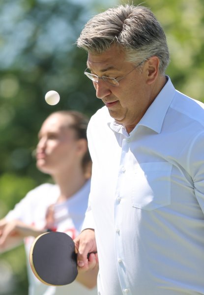 Andrej Plenković na Deflimpijskom danu