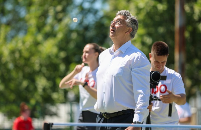Andrej Plenković na Deflimpijskom danu