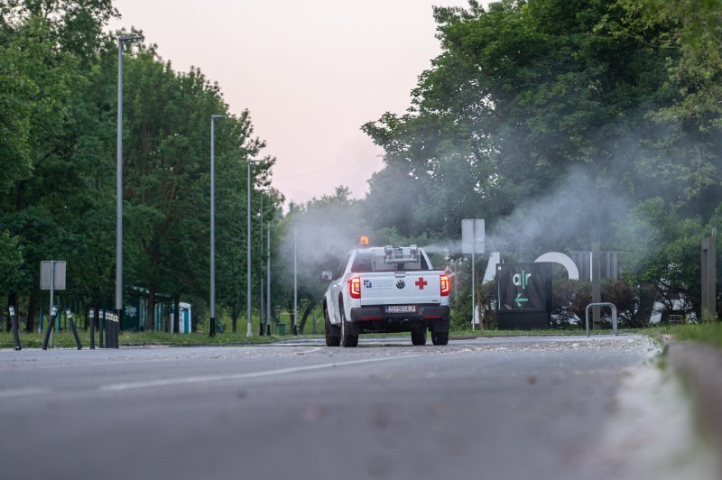Ranojutarnja akcija suzbijanja komaraca na Jarunu