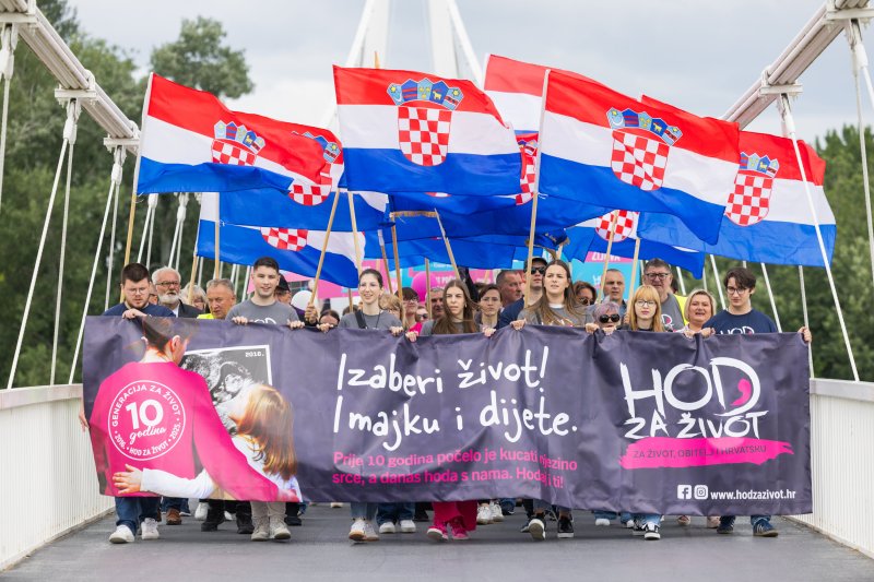 Hod za život u Osijeku