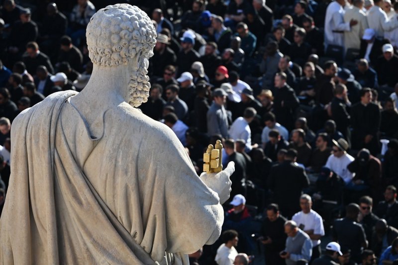 Trg svetog Petra uoči inauguracije pape