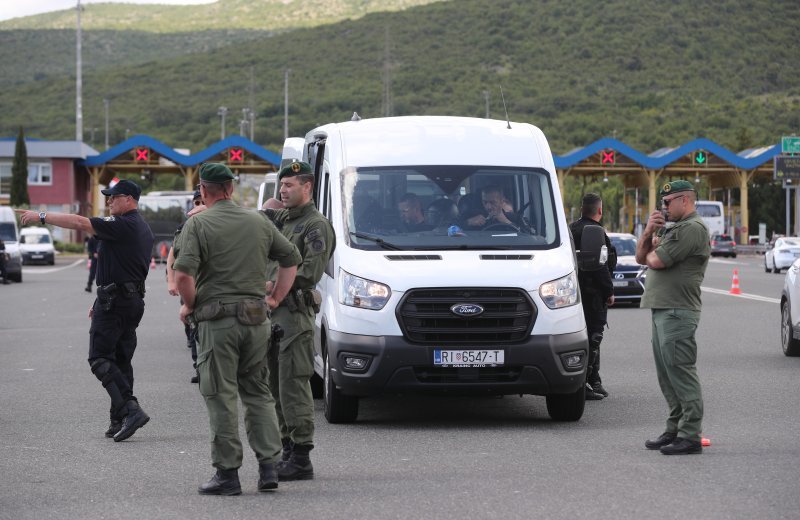 Navijači kod Dugopolja