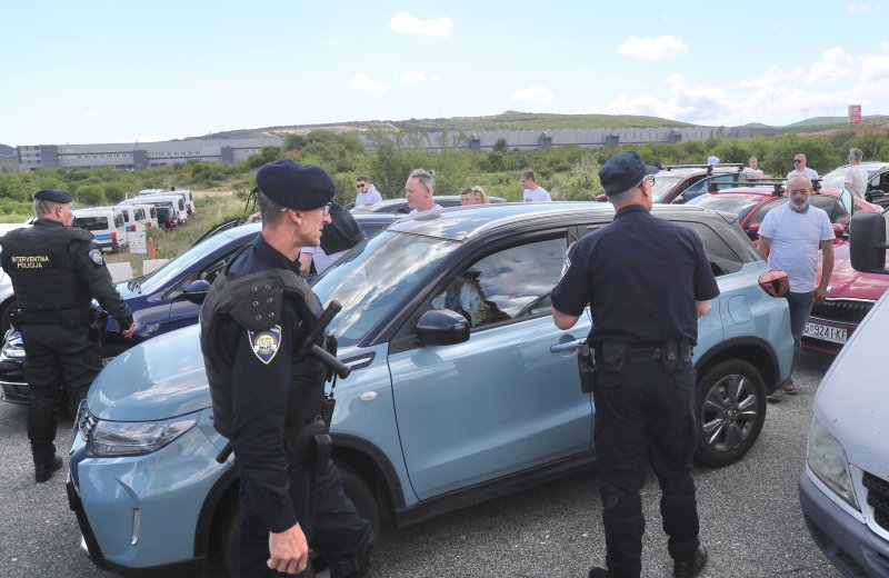 Navijači kod Dugopolja